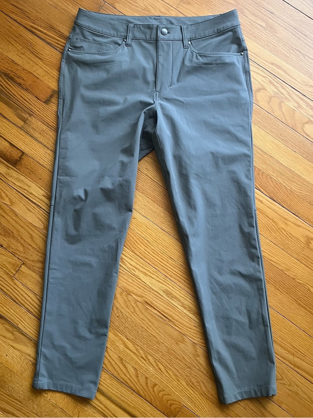 LULULEMON ABC Pant Slim Sage Green Grey Size 31 - Picture 3 of 9